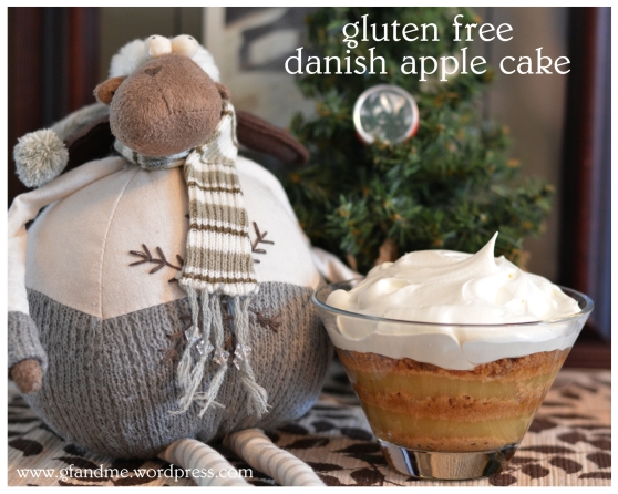 gluten free danish apple cake