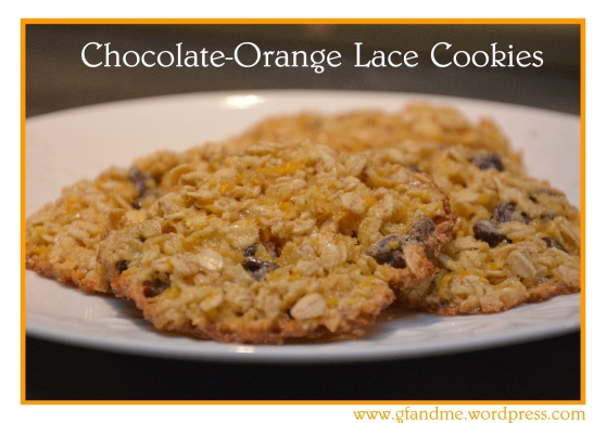 chocolate orange cookies gluten free and flourless
